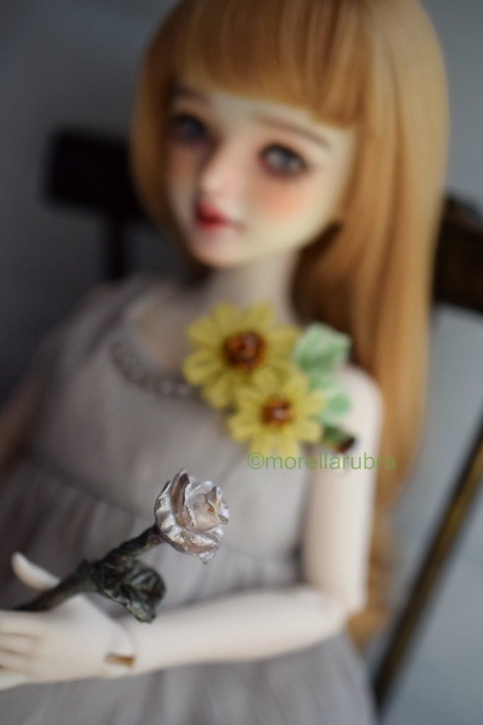 白薔薇の杖(14.5cm)