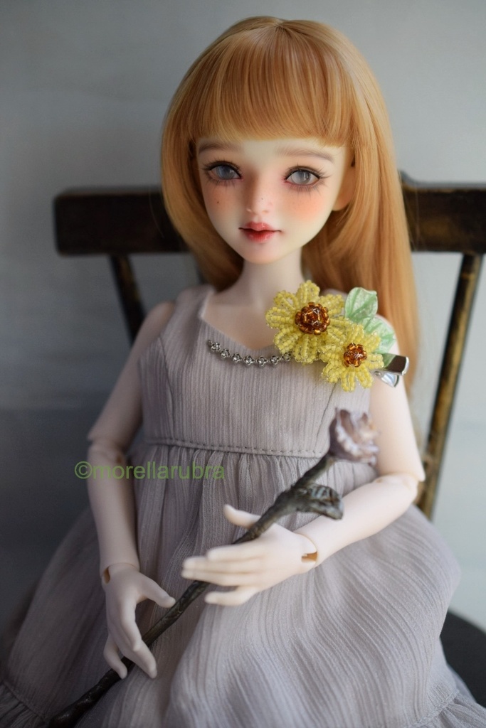 白薔薇の杖(14.5cm)