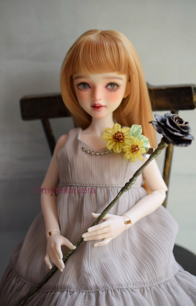 薔薇の杖(ブラック)◇30cm