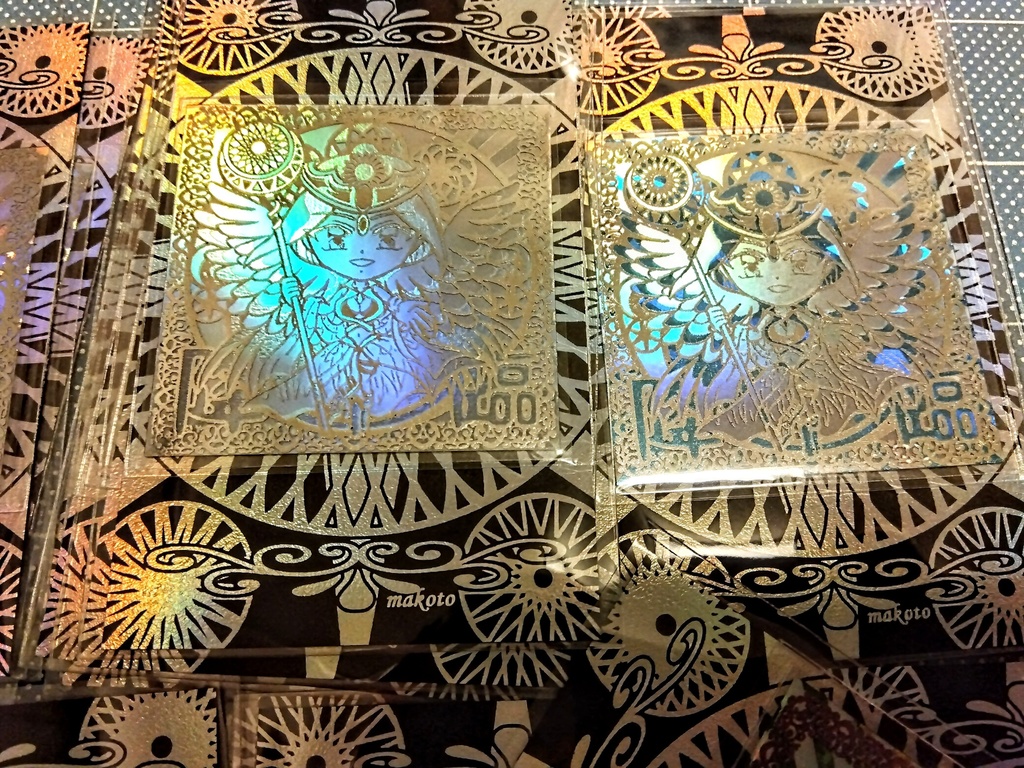 マ法少女☆女神シール 箔バージョン