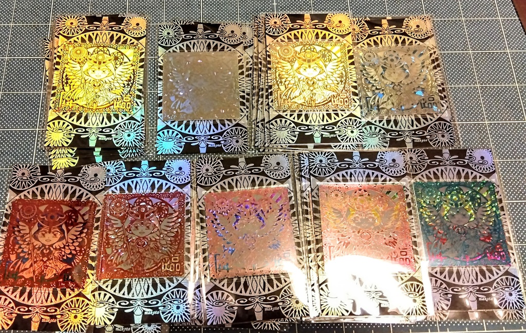 マ法少女☆女神シール 箔バージョン