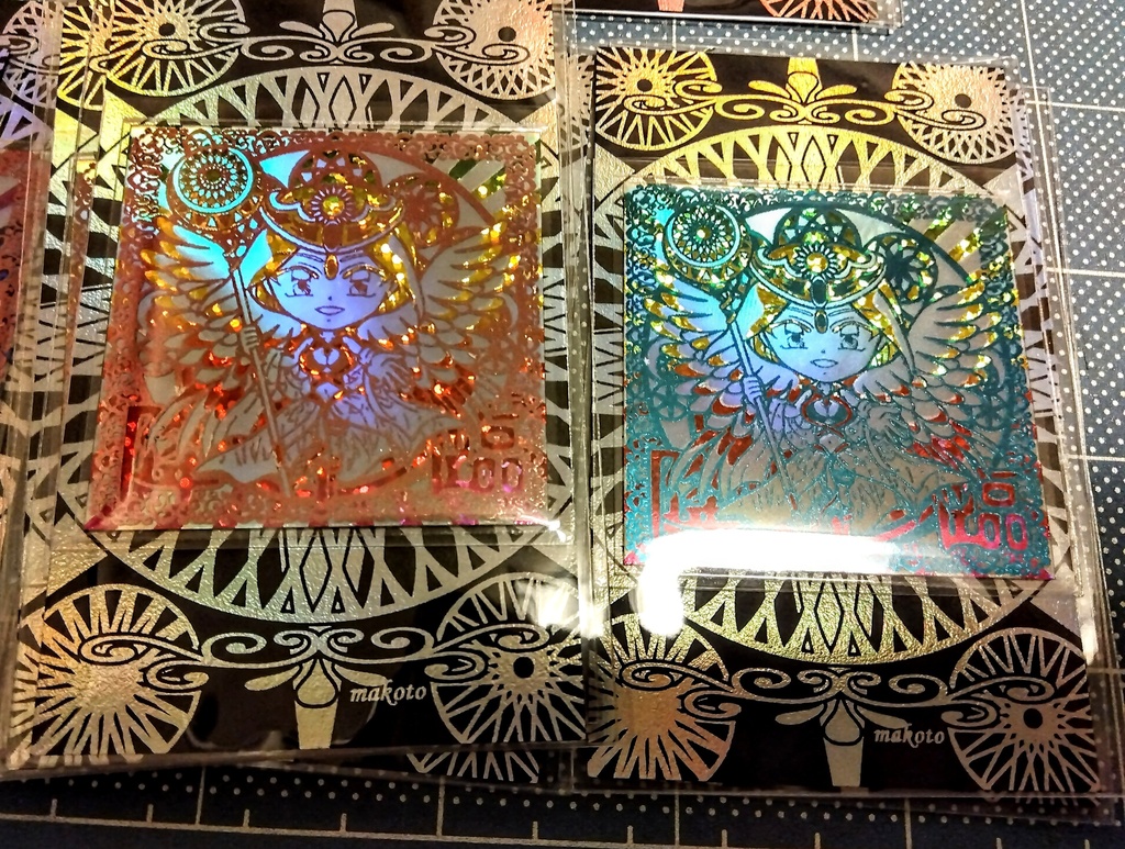 マ法少女☆女神シール 箔バージョン