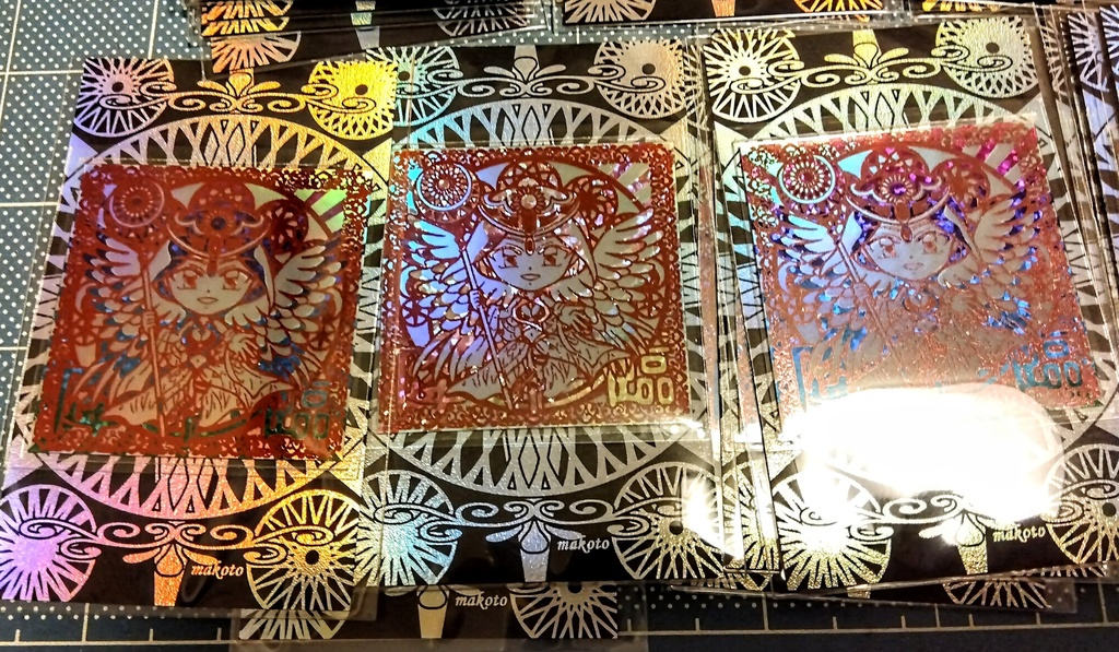 マ法少女☆女神シール 箔バージョン