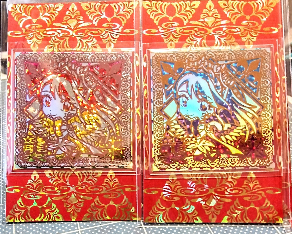 マ法少女☆魔神ちゃんシール箔Ver.