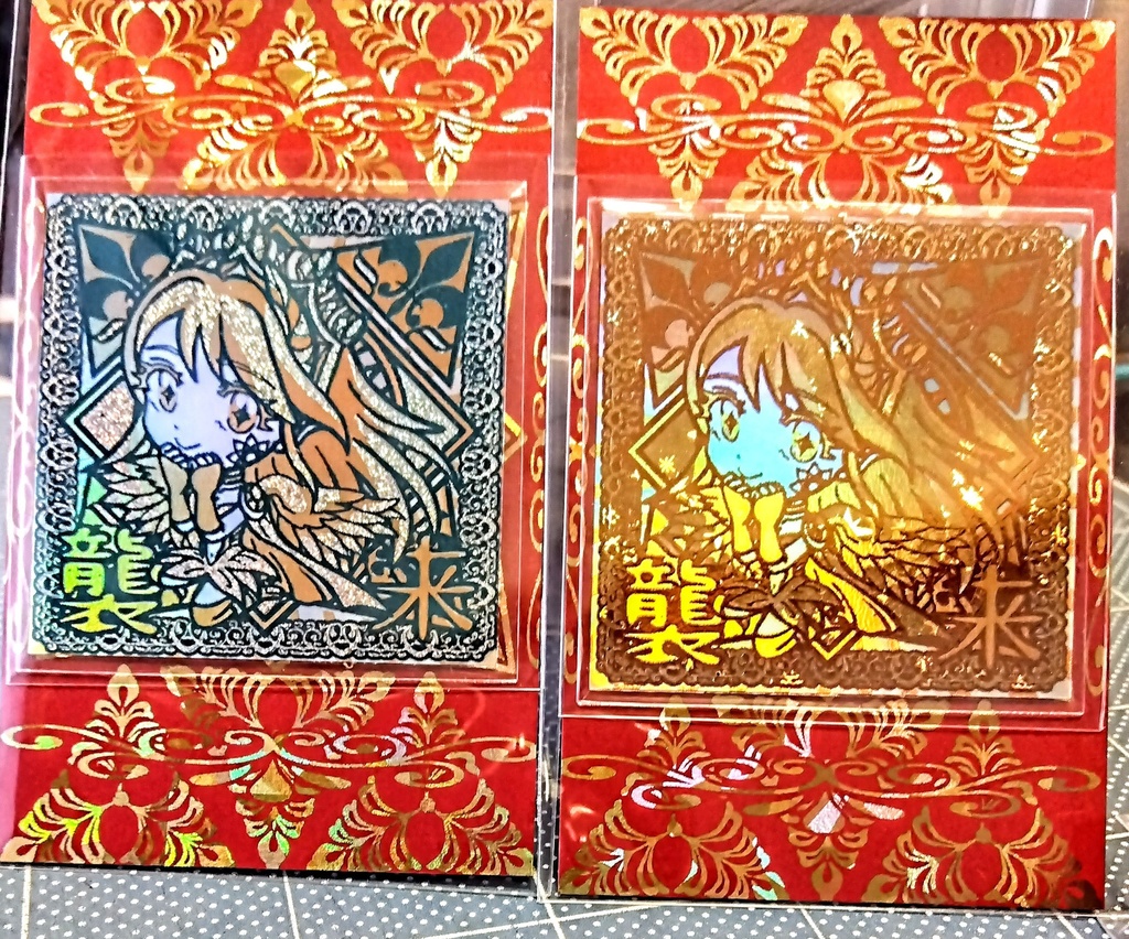 マ法少女☆魔神ちゃんシール箔Ver.