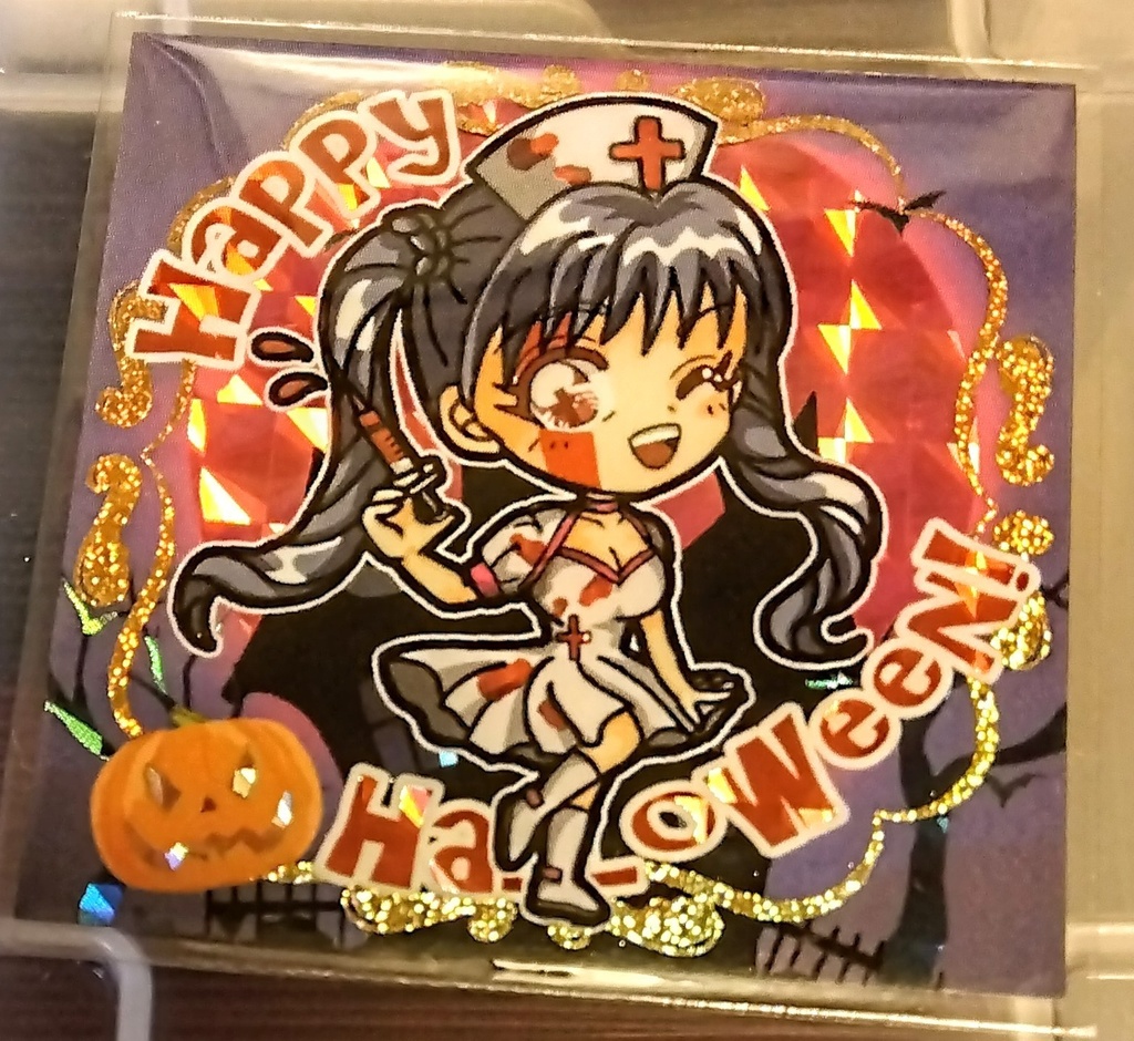 ハッピーハロウィン!ナースちゃんシール