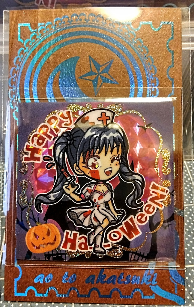 ハッピーハロウィン!ナースちゃんシール