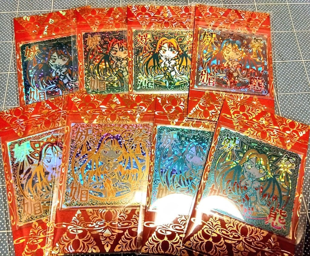 マ法少女☆あやし魔神さんシール 箔Ver.