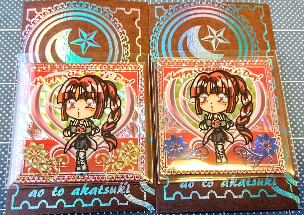 バレンタインシール♡ハートちゃん