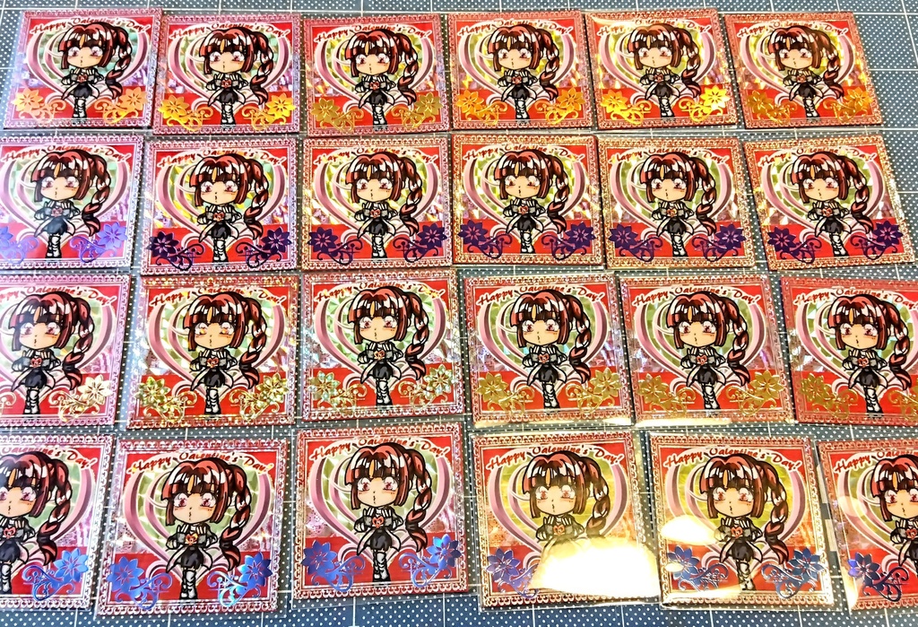 バレンタインシール♡ハートちゃん