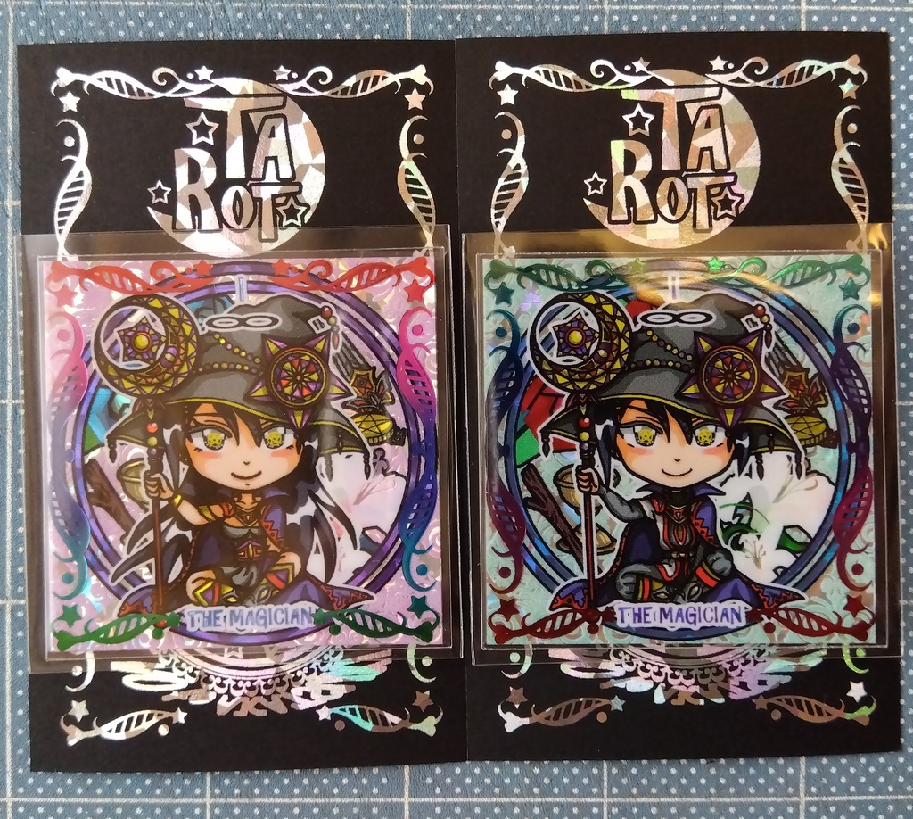 タロットシリーズ☆1.魔術師2枚セット　シール