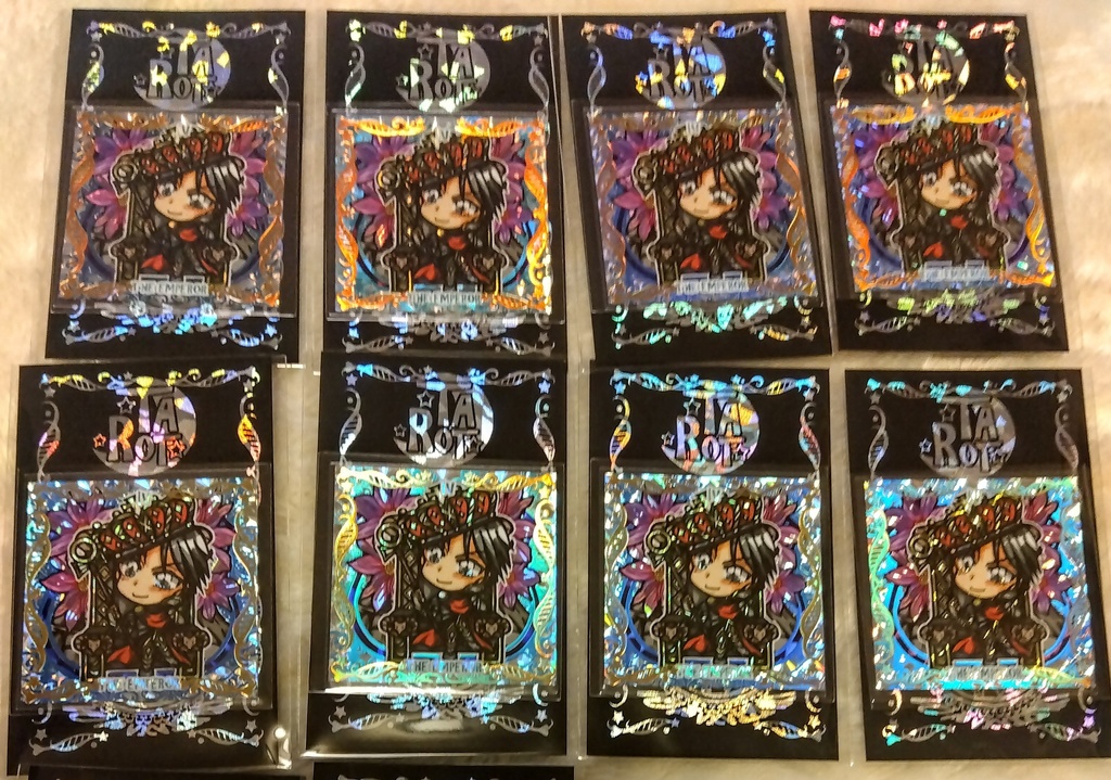 タロットシリーズ☆4.皇帝シール 2枚セット