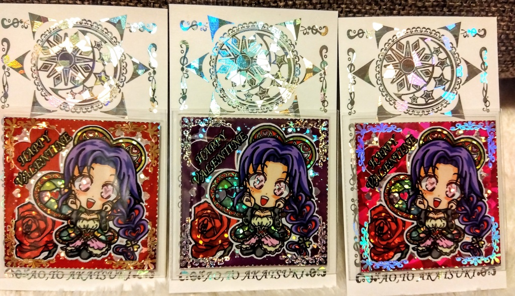 2026バレンタイン♥シール2箔押し