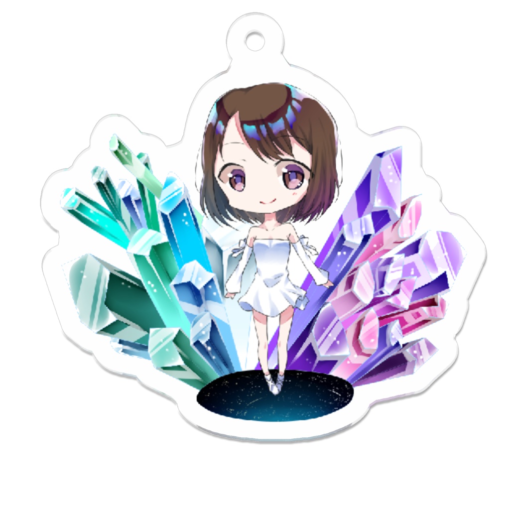 E-A アクリルキーホルダー