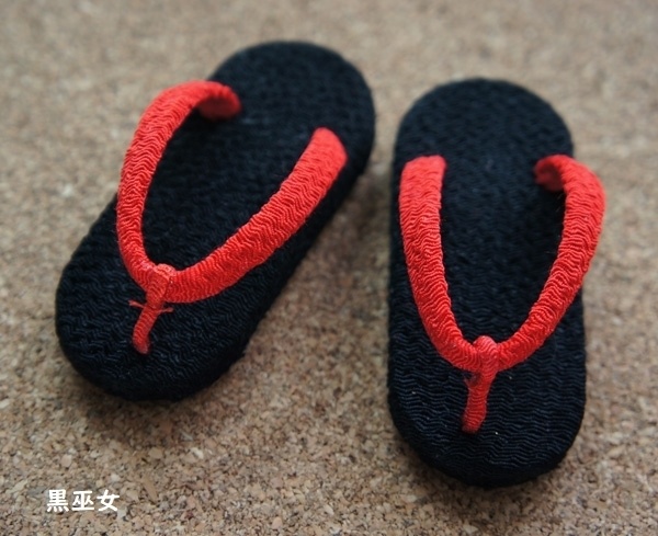 SD&DD普通足用草履◆白・黒・緑系