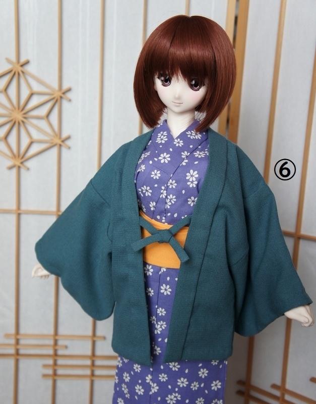 DD&13少女、DDS&SD少女用◆茶羽織