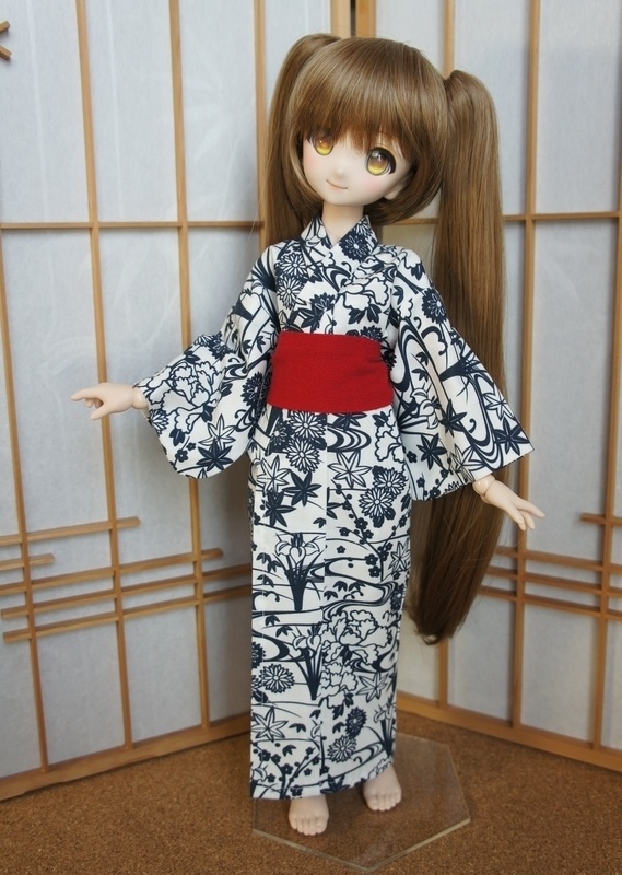 MDD用温泉浴衣◆四季の花