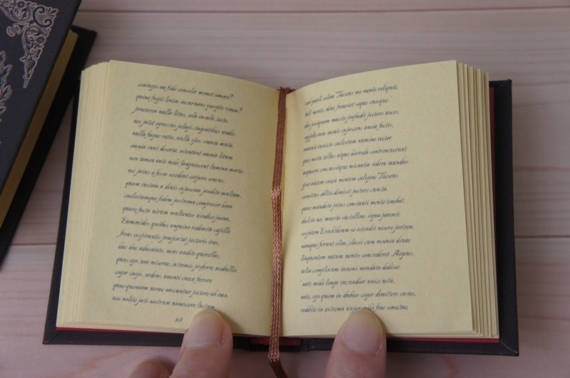 SD&DD、13少年、17少年用◆洋書風豆本◆Carmina