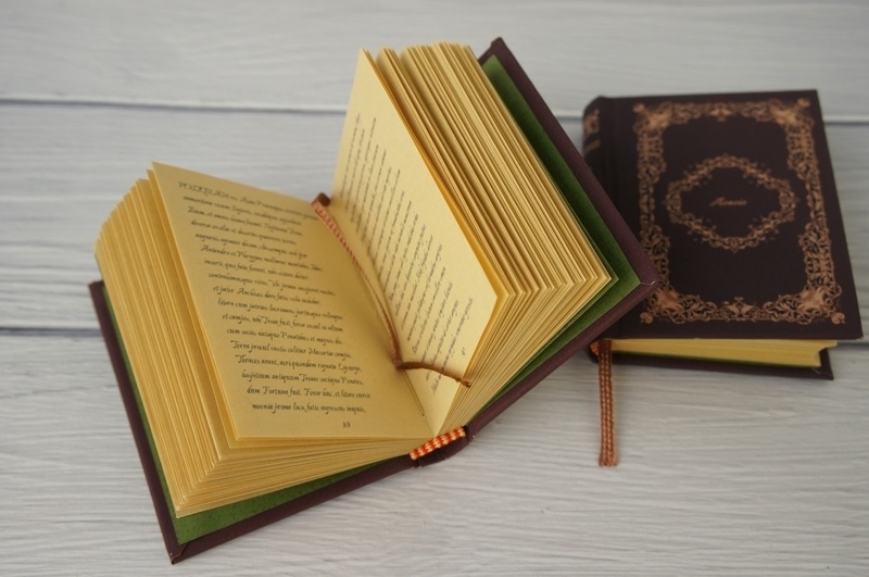 SD&DD、13、17少年用◆洋書風豆本◆Aeneis・Old Book