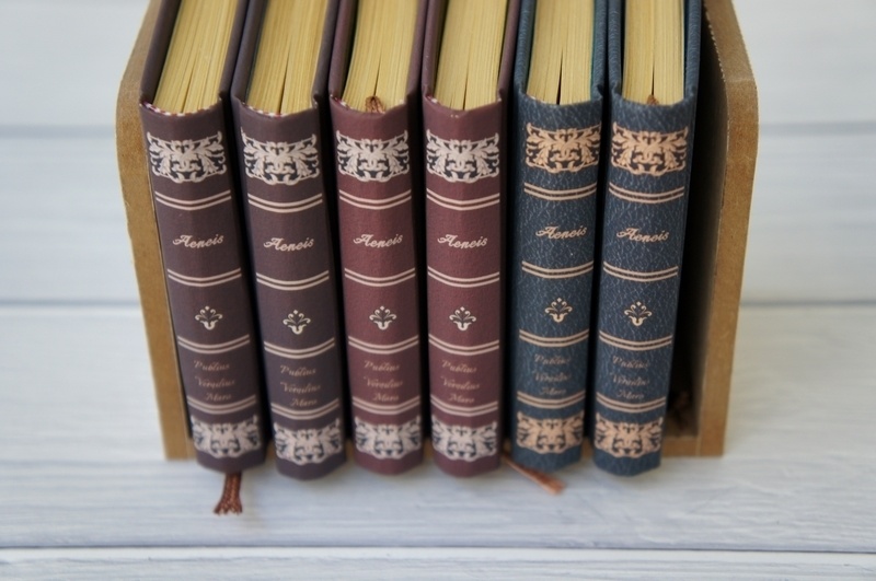 SD&DD、13、17少年用◆洋書風豆本◆Aeneis・Old Book