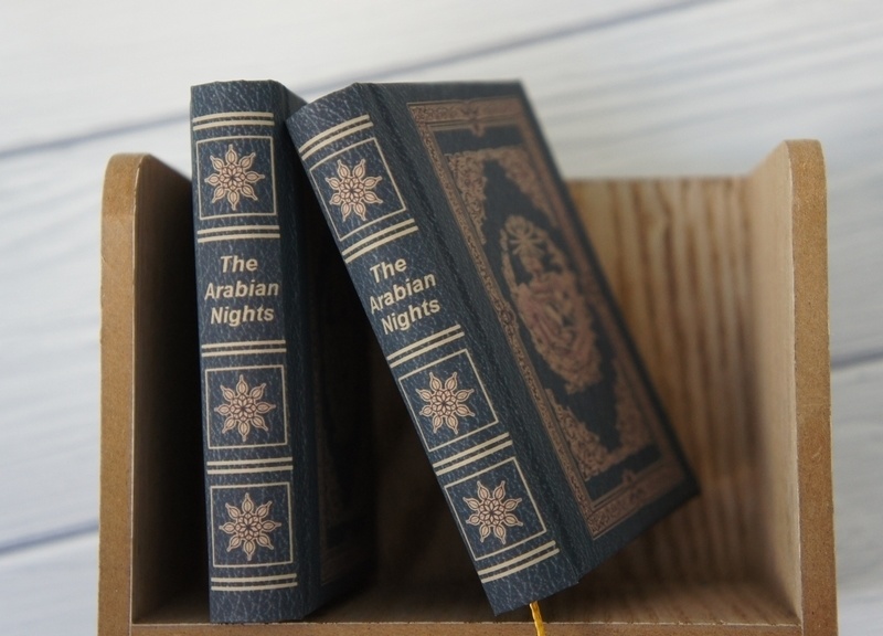 SD&DD、13、17少年用◆洋書風豆本◆アラビアンナイト