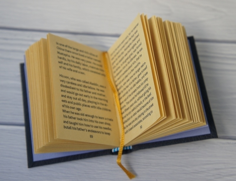 SD&DD、13、17少年用◆洋書風豆本◆アラビアンナイト