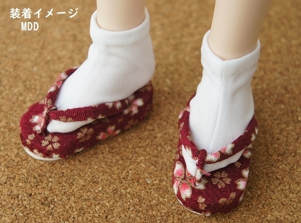 MDD普通足用草履◆赤系