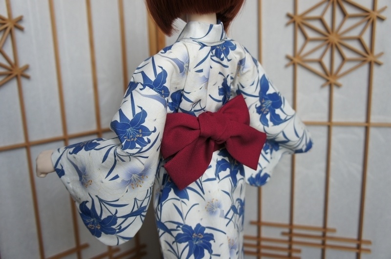 DD,DDS用温泉浴衣◆百合