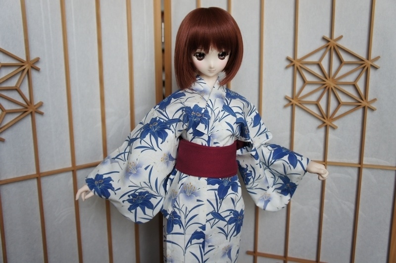 DD,DDS用温泉浴衣◆百合