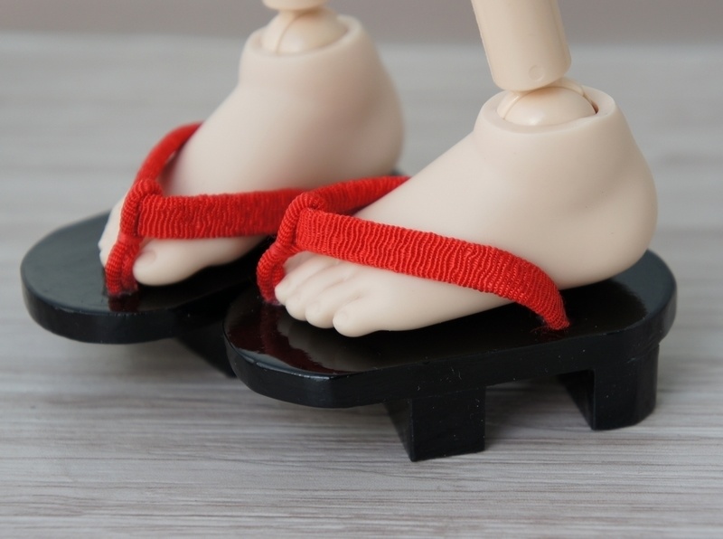 MDD普通足用下駄◆2枚歯・角丸◆黒