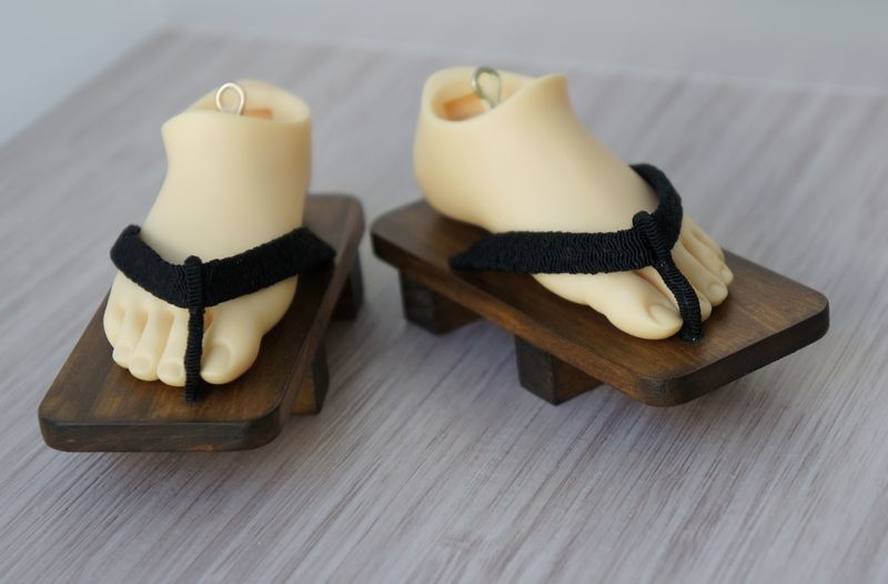 SD13少年&Gr少年、普通足用◆下駄(角)