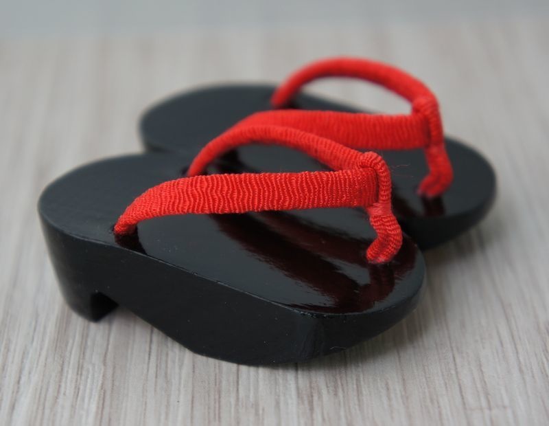 MDD普通足用◆デザイン下駄◆黒