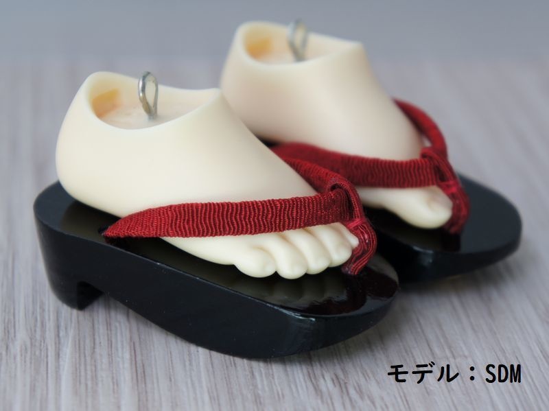 MSD&SDM普通足用◆デザイン下駄◆黒