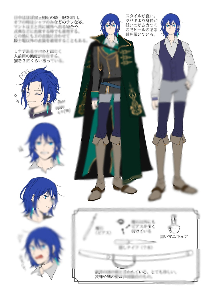 Kisyokumono to nanashi -Official character book-