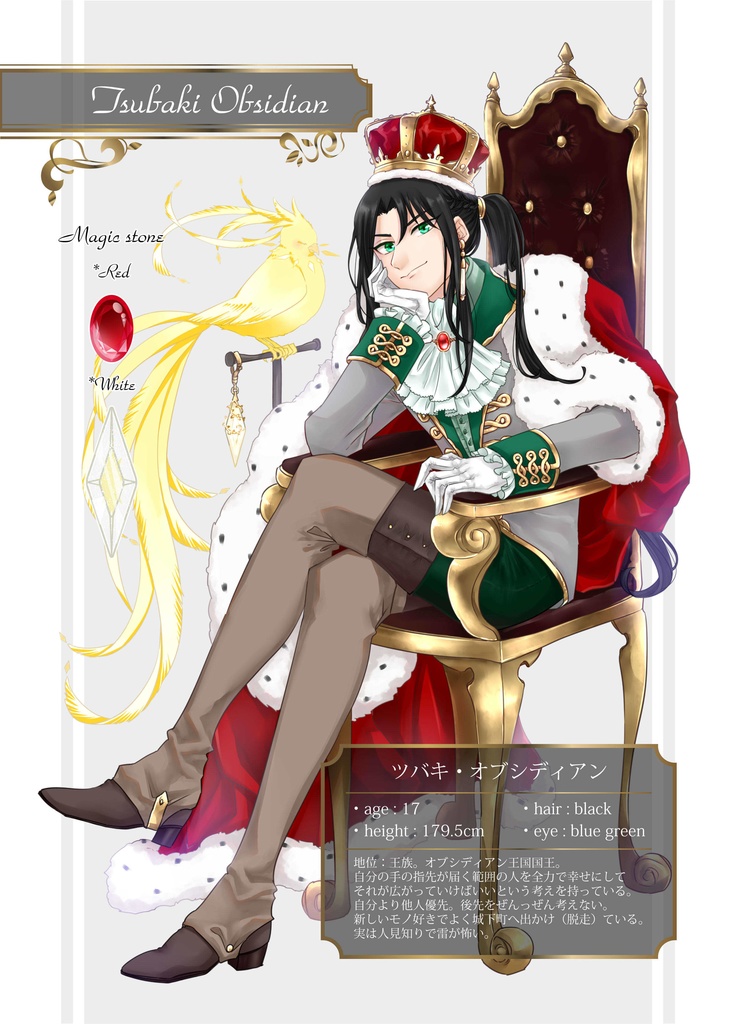 Kisyokumono to nanashi -Official character book-