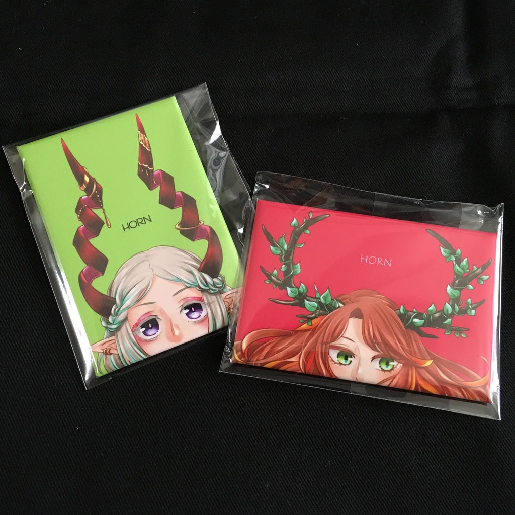 【缶バッチ】角っ子缶バッチセット