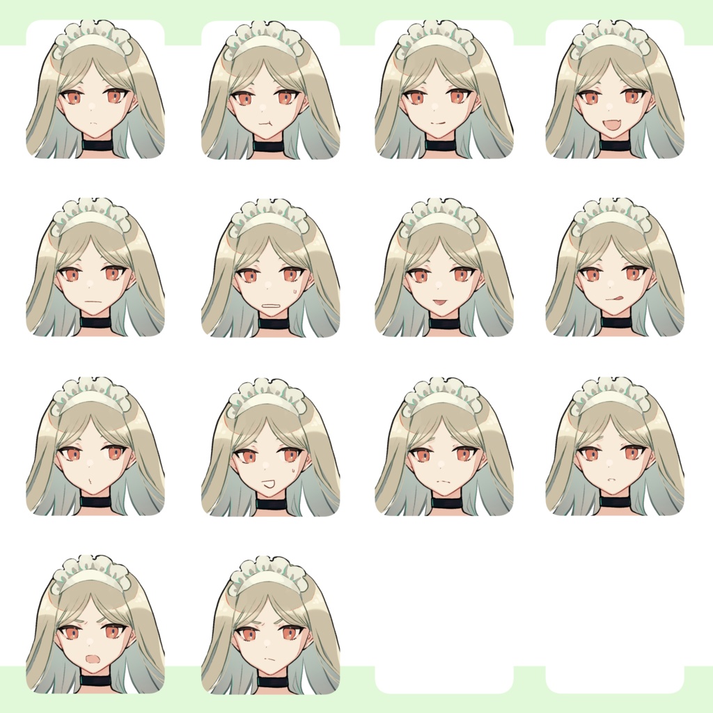 【立ち絵】メイドさん【TRPG】