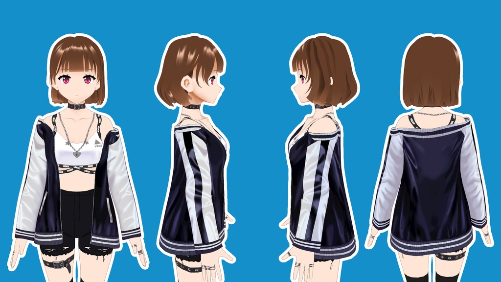 [VRoid] Bob haircut preset