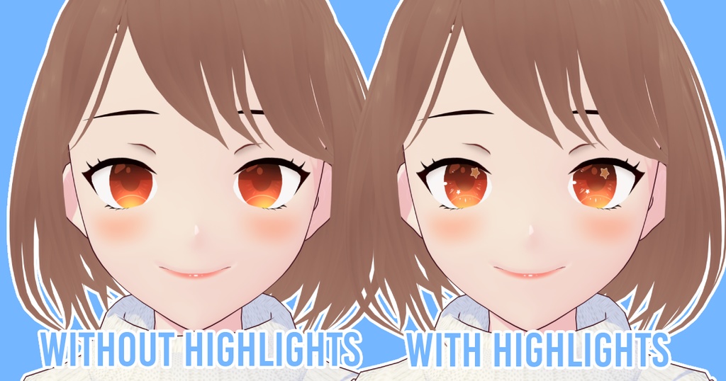 [VRoid] Simple Eye Texture
