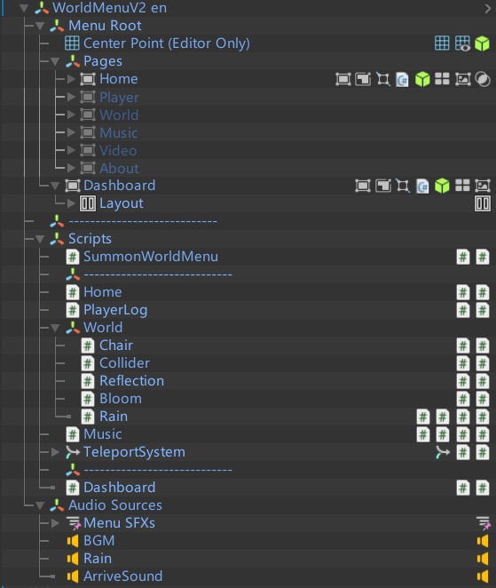 【免费/Free】 World Menu 世界菜单