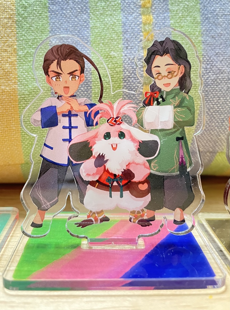 ゼノギアス チャイナ風アクリルスタンド(3種)