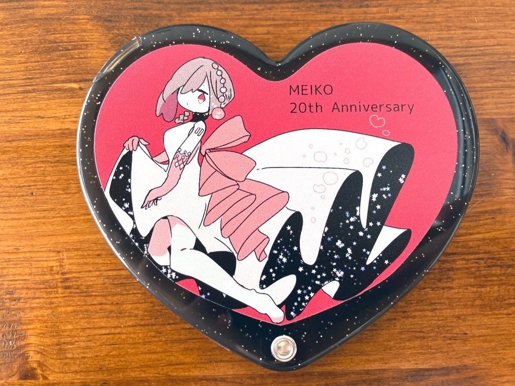 MEIKO20周年ハートスライドミラー