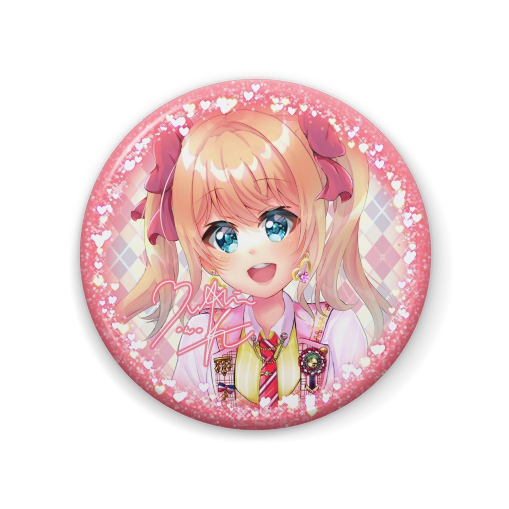 アヤ登録日２０２２缶バッジ