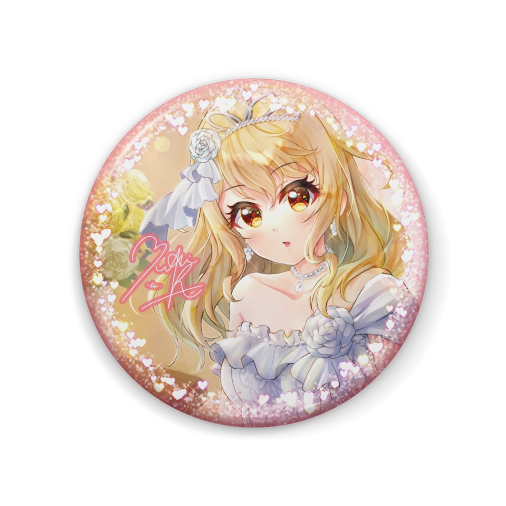 レイナ嫁缶バッジ