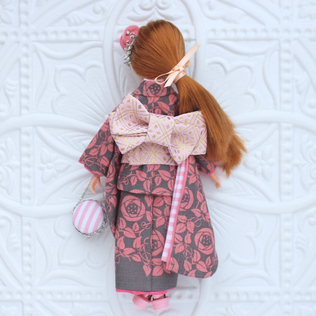 復刻版初代リカちゃんサイズ 着物セット <大正ロマン>