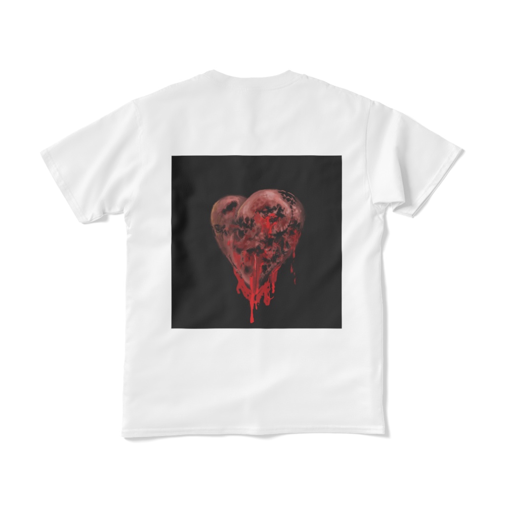 蝕む心　白Tシャツ