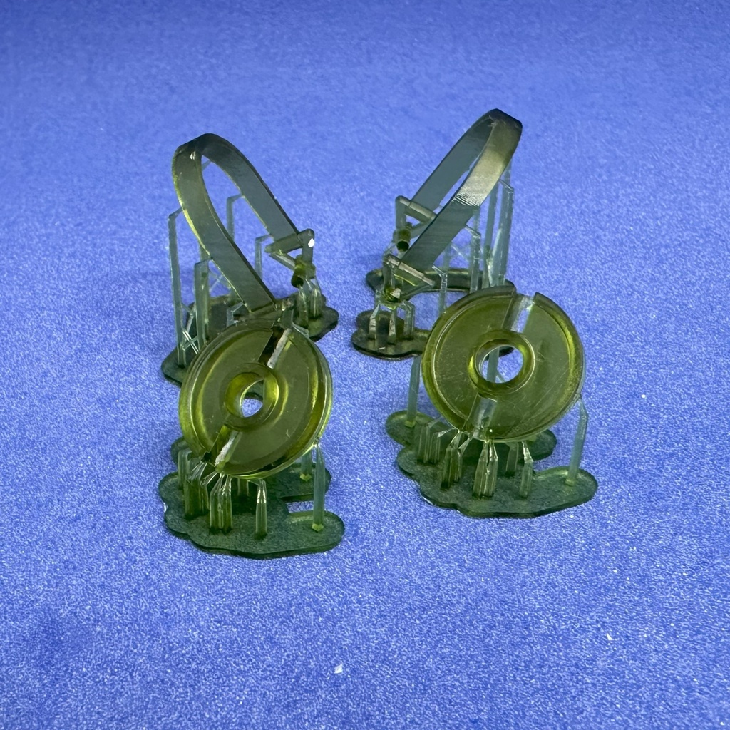 spacer【harness:clear green】