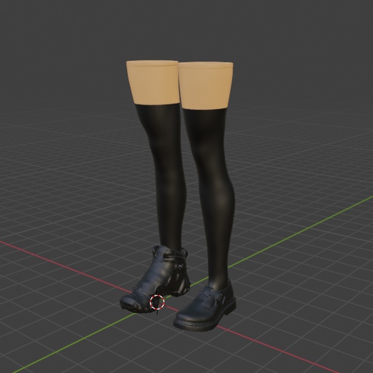 【製作中】thigh-high【shoes:type 1/type 2】