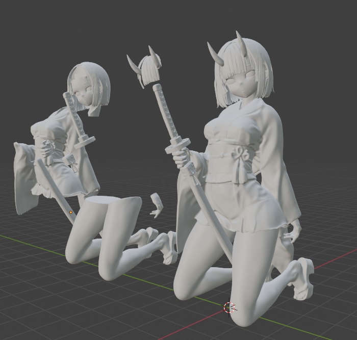 【製作中】鬼っ子ちゃん【veritable pandemonium III】