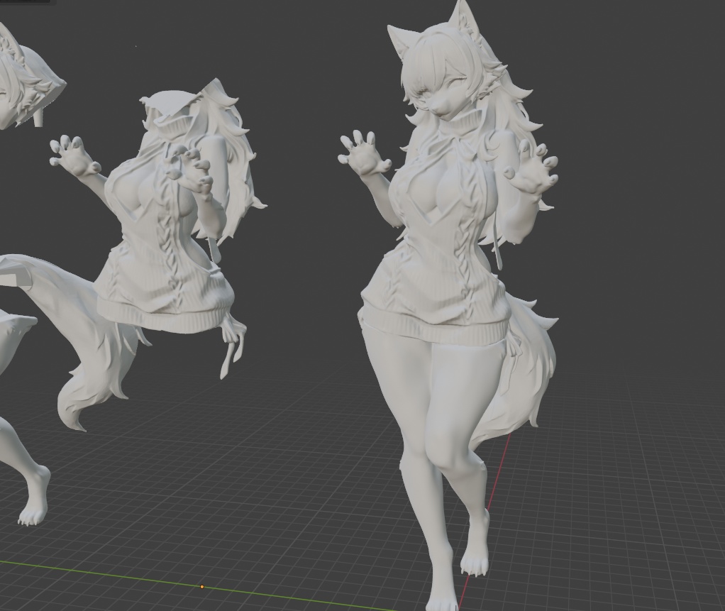 【製作中】白狼ちゃん【veritable pandemonium II】